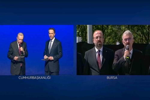 2024 Yılı Yenilenebilir Enerji Yatırımları Toplu Açılış Töreni'nde "Atares-2 Rüzgar Enerji Santrali"nin Açılışı Gerçekleştirildi