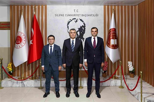 VALİMİZ SAYIN ATİLLA TOROS, SİLİFKE ADALET SARAYINA ZİYARETTE BULUNDU