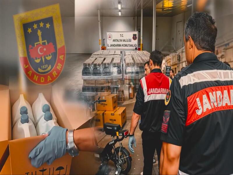 İçişleri Bakanımız Sayın Ali Yerlikaya: Antalya'da Düzenlenen Operasyonumuzda; 119 Bin 500 Litre Sahte/Kaçak Alkol Ele Geçirdik