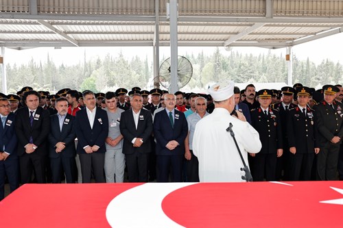 Şehit Jandarma Uzman Çavuş Mehmet Ali Yıldırım Son Yolculuğuna Uğurlandı