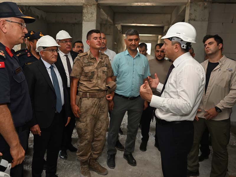Vali Şahin’den, Kumluca’daki Kamu Yatırımlarına Yerinde İnceleme