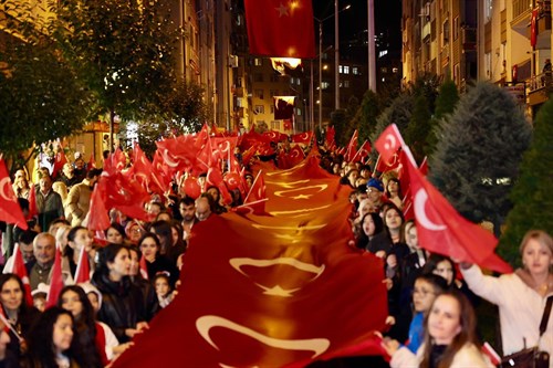 Giresun’da 29 Ekim Cumhuriyet Bayramı Akşam Programları Gerçekleştirildi