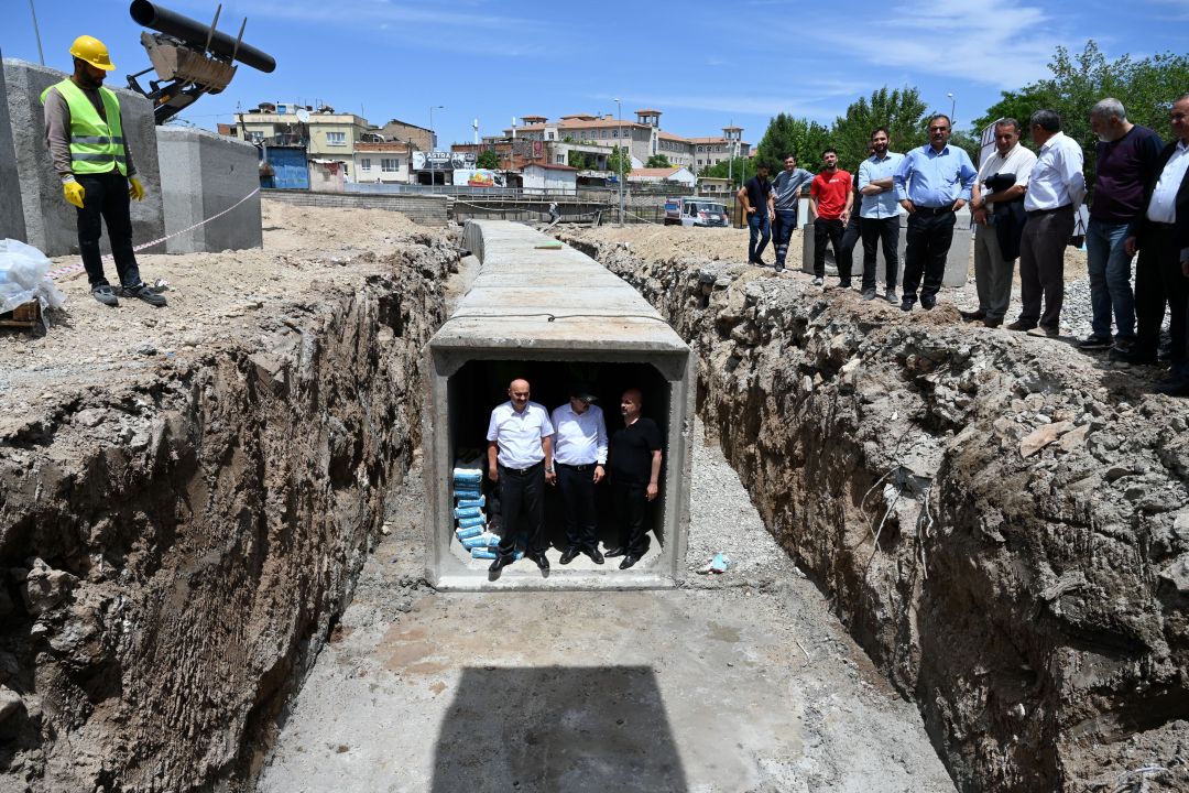  Sel Riskine Karşı Savaro Deresi’nde Yağmur Suyu Menfez Projesi Başlatıldı