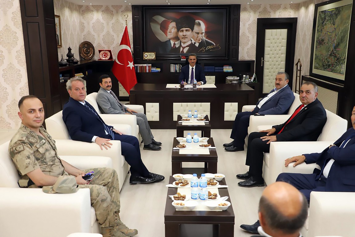 Valimiz Aydın Baruş Kelkit Kaymakamlığını Ziyaret Etti
