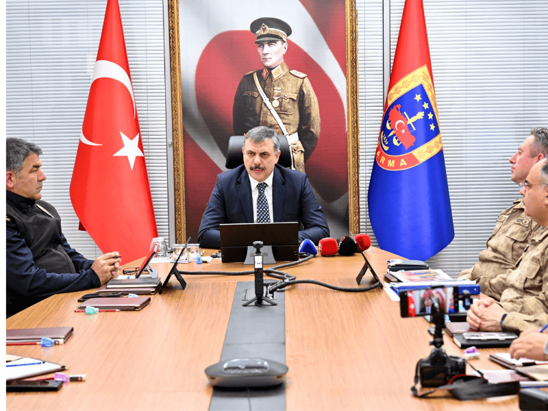 Kasım Ayı Asayiş ve Güvenlik Toplantısı Vali Mustafa Çiftçi Başkanlığında Gerçekleştirildi