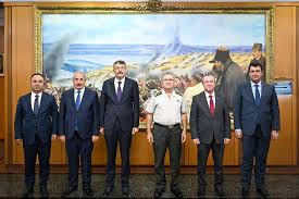 Vali Ali Çelik’ten Kara Kuvvetleri Komutanı Orgeneral Metin Tokel’e Hayırlı Olsun Ziyareti